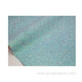 glitter fabric PU faux leather for shoes upper